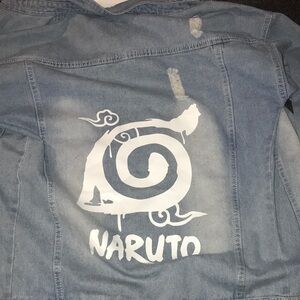 Naruto jean jacket